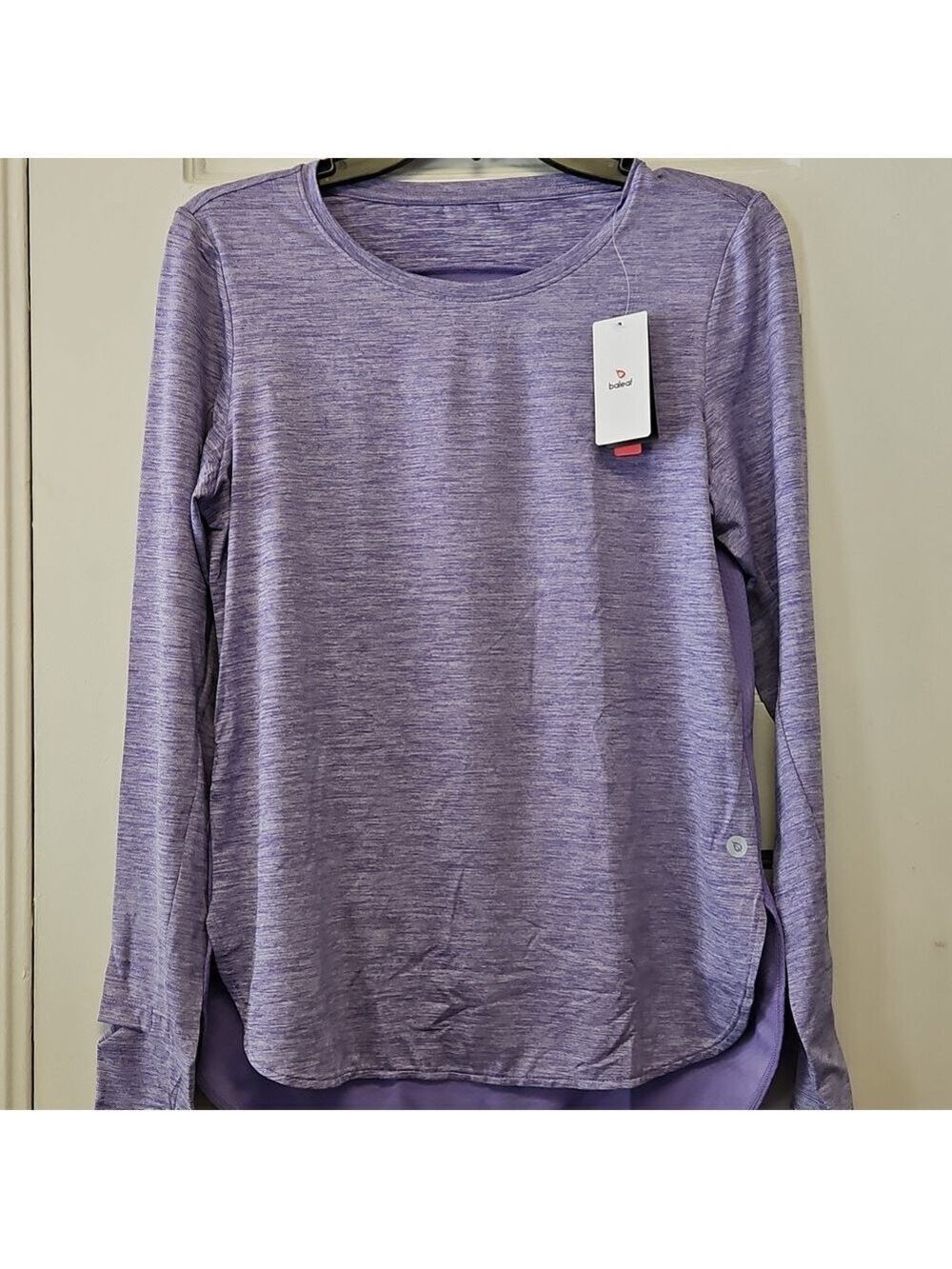 Activewear Women's Purple Long Sleeve Athletic Shirts NWTS - Picture 3 of 6